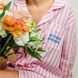 Med/Large Pink Cabana Night Shirt