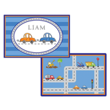 Personalized Vroom Vroom Kids Placemat