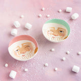 GLITTERVILLE PAPA NOEL BOWL MINT OR PINK