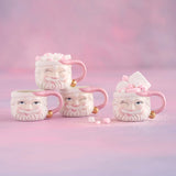 GLITTERVILLE PAPA NOEL MUG PINK