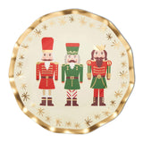 NUTCRACKER CHRISTMAS SALAD PLATE