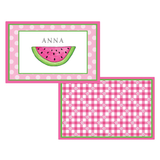 Personalized Watermelon Kids Placemat