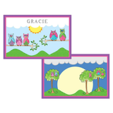 Personalized What a Hoot Kids Placemat
