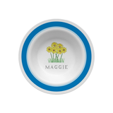 Personalized Wildflowers Kids Bowl
