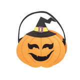 Jack-o’-Lantern Felt Candy Bag