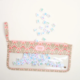 Everbloom Dusty Rose Mahjong Tile Pouch
