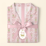 X-Large - Pink Oh So Fancy Slumber Party Pajama Shorts Set