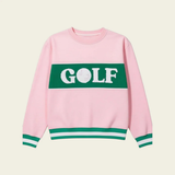X-Large Pink Golf Signature Crew