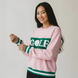X-Large Pink Golf Signature Crew