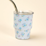 Danty Floral Blue Tiny 2 oz. Tumbler