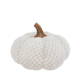 SMALL CREAM PLUSH PUMPKIN