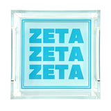 Small Tray Zeta Tau Alpha