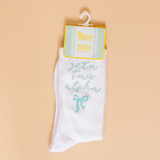 Zeta Tau Alpha Crew Socks