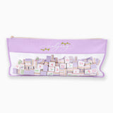 LILAC SCRIPT MAHJONG BAG
