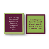 Best Friends Paper Cocktail Beverage Napkins