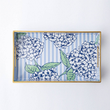 Small Hydrangea Vanity Tray