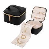 Leather Travel Jewelry Box