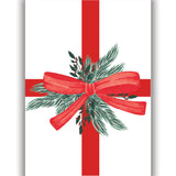 Wrapped Wishes Folded Holiday Greeting Card - Set of 20
