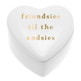 Friendsies Till The Endsies Heart Shaped Box