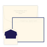 CORRIDOR EMBOSSED CORRESPONDENCE CARD