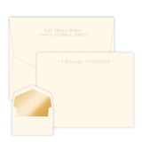 ONE LINE EMBOSSED CORRESPONDENCE CARD