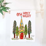 O HOLY NIGHT TEA TOWEL