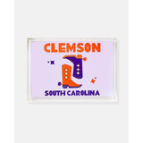 Clemson Kickoff Small Acrylic Tray