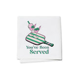 YOU'VE BEEN SERVED PICKLEBALL COCKTAIL NAPKINS