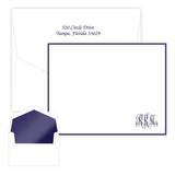 PROVINCIAL MONOGRAM CORRESPONDENCE CARDS