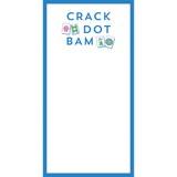 Mahjong Crack Dot Bam Notepad