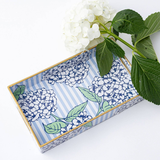 Small Hydrangea Vanity Tray