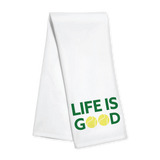 Tennis Life Is Good Kitchen Tea Towel