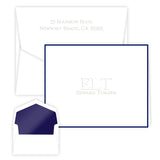 FREMONT EMBOSSED FOLDED NOTE CARDS