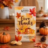 Give Thanks Shortbread Cookies