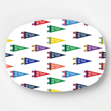 Sports Pennants Platter