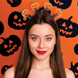 Jumbo Flashing Halloween Headband