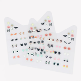 Halloween Stick On Earrings