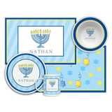 Personalized Happy Hanukkah Kids Dinnerware Set