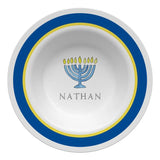 Personalized Happy Hanukkah Kids Bowl
