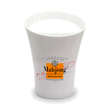 White Mahjong Champagne Orange Label Ice Bucket