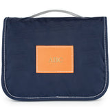Navy Felix Folding Toiletry Bag