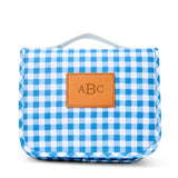 Gingham Felix Folding Toiletry Bag