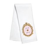 PRESS FOR CHAMPAGNE STRIPE KITCHEN TOWEL