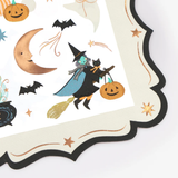 Ornate Edge Halloween Large Paper Napkins