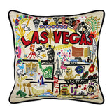 LAS VEGAS HAND EMBROIDERED PILLOW