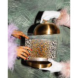 LEOPARD PPRINT SMALL ACRYLIC TRAY