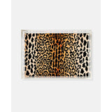 LEOPARD PPRINT SMALL ACRYLIC TRAY
