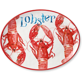 Lobster Oval Melamine Platter