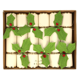 HOLLY SHAPED CRACKERS