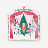 NUTCRACKER BALLET STAGE PAPER PLATES